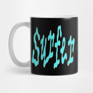 Surfer, Hello Summer Vintage Funny Surfer Riding Surf Surfing Lover Gifts Mug